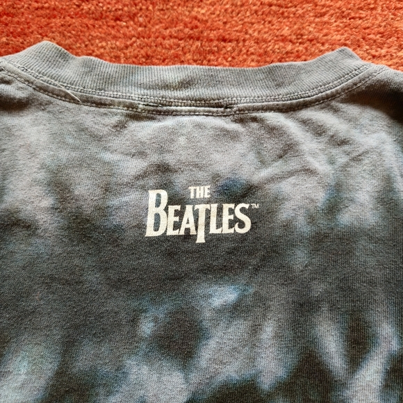 Liquid Blue The Beatles Abbey Road Size Small 2008 Tie-Dye Band T-Shirt - Picture 3 of 7